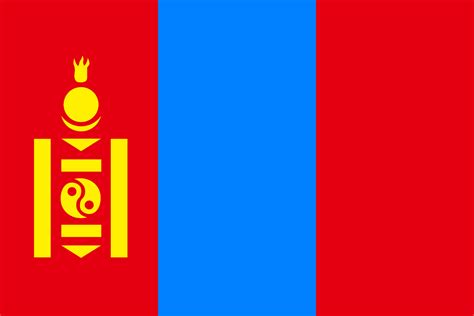 Mongolia Flag Drawing Free Image Download