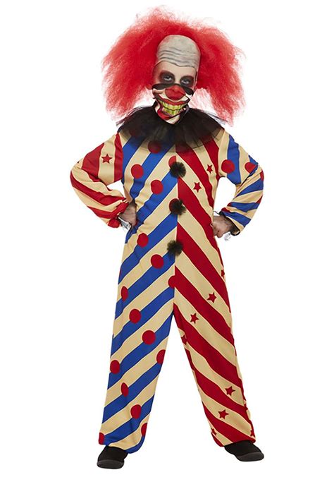 Creepy Clown Costumes For Boys