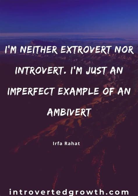 Youll Definitly Relate To These 20 Ambivert Quotes Introverted Growth