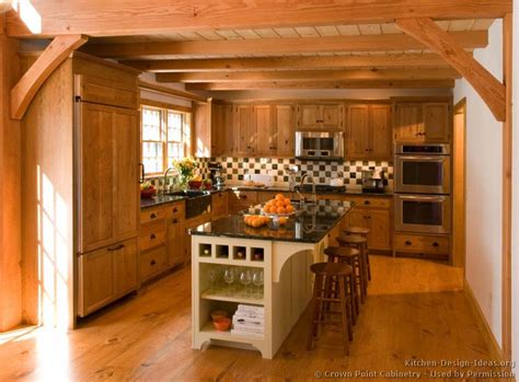 Log Home Kitchens - Pictures & Design Ideas
