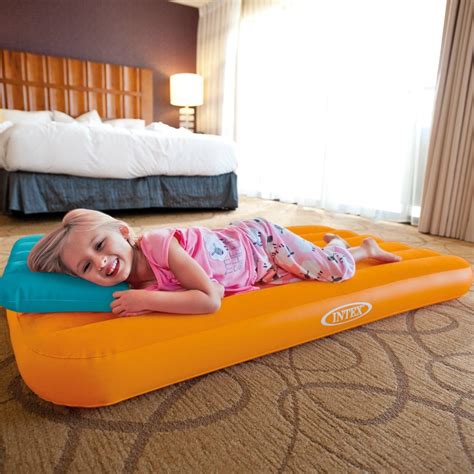 66801 Intex Cozy Kids Air Bed Cot Size 345 X 62 X 7