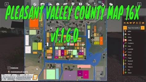 Farming Simulator 19pleasant Valley County Map 16x 1160cea Mai