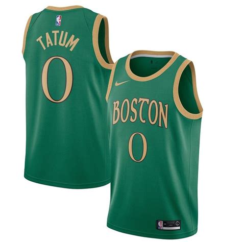 Youth Boston Celtics Jayson Tatum Kelly Green 2019 20 Finished City