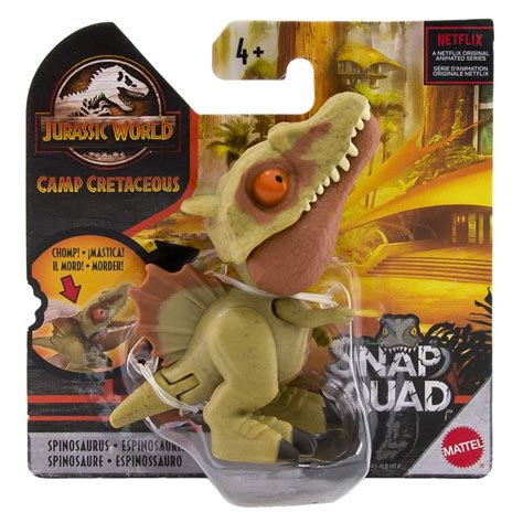 Buy Jurassic World Camp Cretaceous Snap Squad Spinosaurus Figure Online