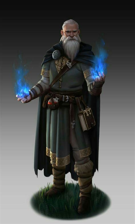 Old Human Wizard Pathfinder Pfrpg Dnd Dandd D20 Fantasy Fantasy