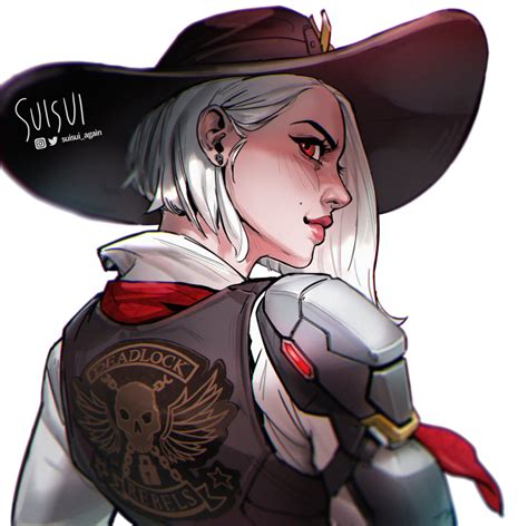 Ashe Overwatch And More Drawn By Suisui Again Danbooru