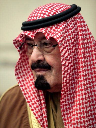 King Abdullah Of Saudi Arabia