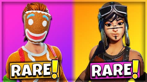 What Are The Top 10 Rarest Skins In Fortnite Fortnite