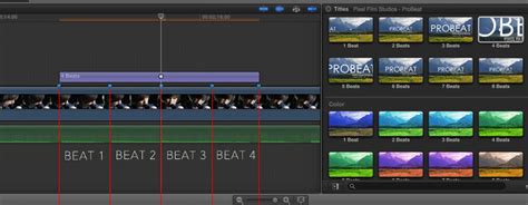 Leading creators of templates and plugins for final cut pro & apple motion. ProBeat - Tempo Matching Effects for FCPX