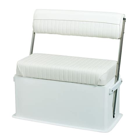 Swingback Cooler Seat Live Well Boat Seats Savvyboater