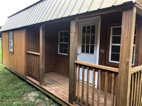12x24 Corner Porch Lofted Barn Cabin In 2020 Lofted Barn Cabin Porch