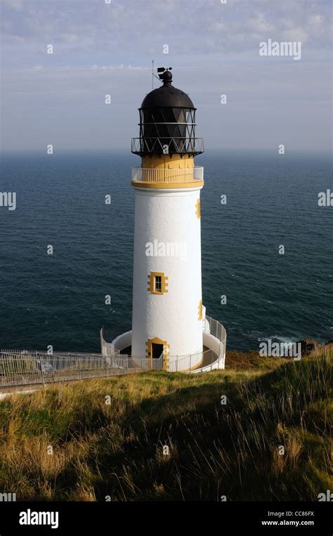 Maughold Head Lighthouse The Isle Of Man Stock Photo Alamy