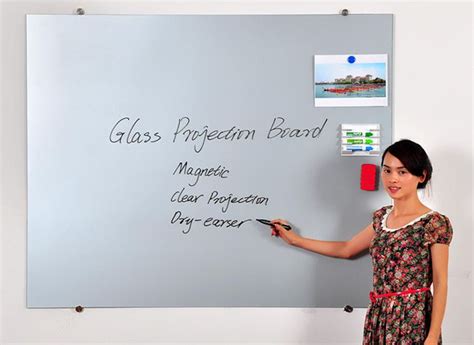 Customized School Magnetic Interactive Writing Glass Projection Board Suppliers And Manufacturers