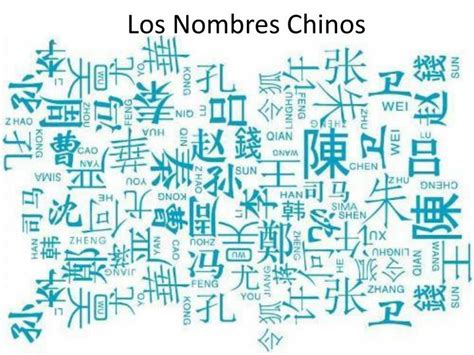 Ppt Los Nombres Chinos Powerpoint Presentation Free Download Id