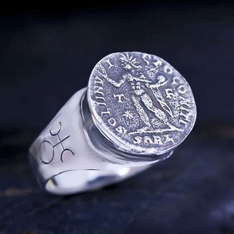 What does aries symbol mean? Uranus in Aries Talisman Ring Silver