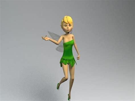 Tinkerbell Fairy 3D Model 19 Max Free3D