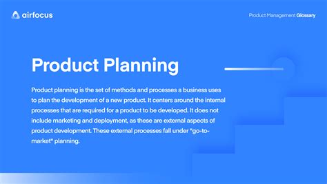 What Is Product Planning Definiton Example Steps Faqs