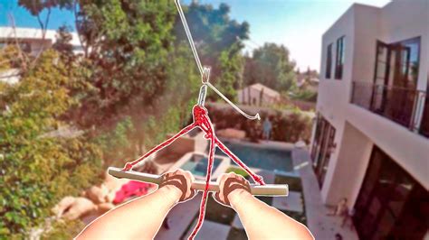 It might take a day or two to build it, but can you imagine all that fun they'll have for years! 48 Best Pictures Building A Zip Line In Your Backyard - How to build your own backyard zipline ...