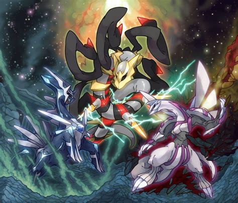 Sintético 100 Foto Palkia Vs Dialga Vs Giratina Vs Arceus Alta