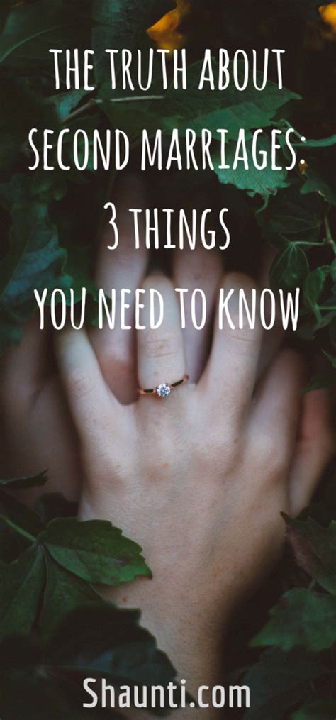 Sometimes it's not until things couldn't get worse that. Second marriages: 3 things you need to know | Second ...