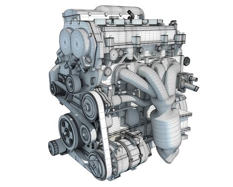 3d Car Engine