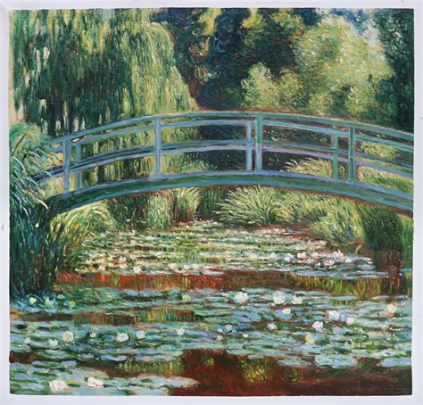 The Japanese Bridge 1 Claude Monet Paintings