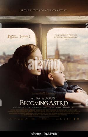 Becoming Astrid Aka Unga Astrid Swedish Poster From Left Alba August Marius Damslev
