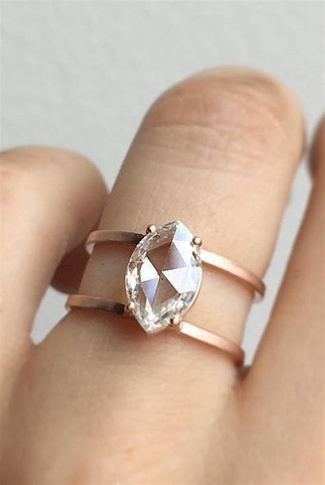 24 Modern Engagement Rings For Your Creative Girl Oh So Perfect Proposal