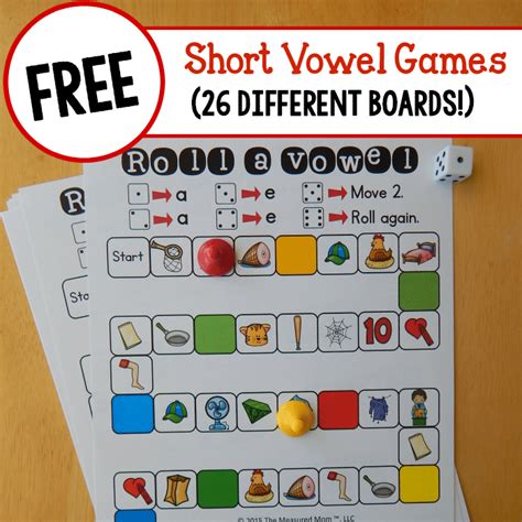 26 Free Games That Teach Short Vowel Sounds The Measured Mom