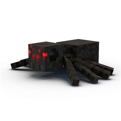 Minecraft Spider 3d Max