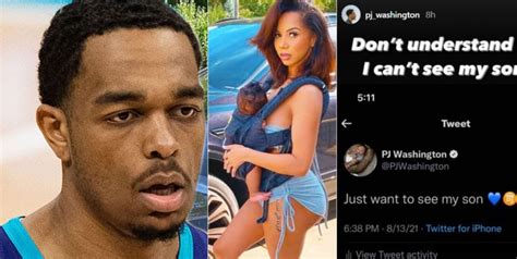 pj washington posts troubling brittany renner messages photos game 7
