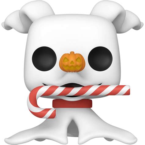 The Nightmare Before Christmas 30th Anniversary Zero With Candy Cane