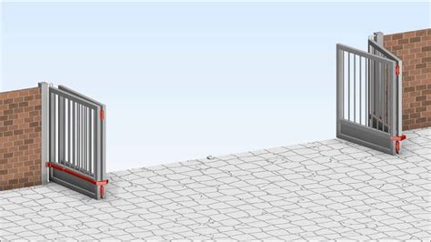 Trackless Bifold Gate Kit For A Folding Gate Up To A Total Width Of 5m