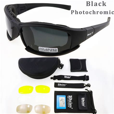 x7 polarized photochromic tactical glasses military goggles army sunglasses men shooting eyewear