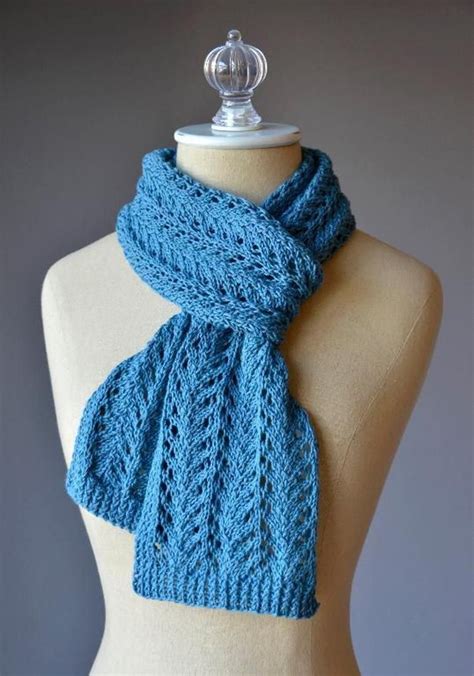 Lace Scarf Craftsy Knitting Patterns Free Scarf Scarf Knitting