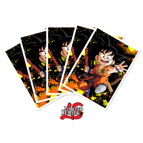 Kid Goku August 2021 Standard Sleeves 65x Limited Series
