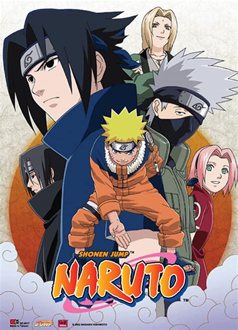 Amazon Com Great Eastern Entertainment Naruto Leaf Village Group Wall Scroll By Inch