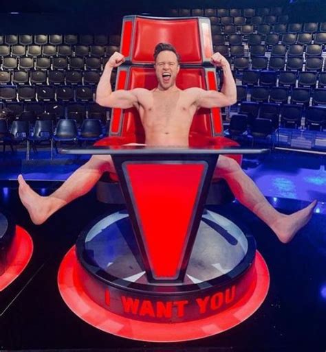 Olly Murs Strips Off As He Celebrates The Voice Victory With Molly