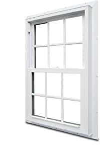 Vinyl window features • vinyl construction provides high thermal performance in vertical and horizontal windows. 70 Series Double Hung Fin Vinyl Window with Grilles ...