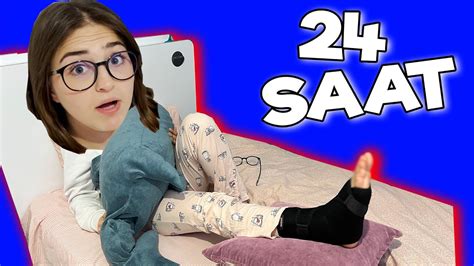 24 Saat Mİnİcİk Yatakta YaŞamak Youtube