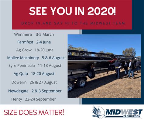 Agricultural Field Days 2020 Midwest Fabrication
