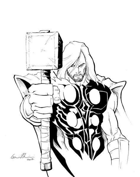 Thor By Gavinmichelli On Deviantart Thor Drawing Thor Avengers