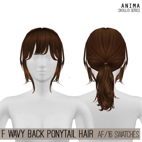Sims 4 Cc Slicked Back Long Hair Mazadvantage