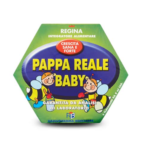 Integratore Alimentare Pappa Reale Baby 6 Flaconcini Da 8ml Radiumfarma