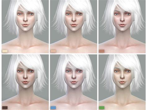 Ice Skin F By S Club Wmll At Tsr Sims 4 Updates