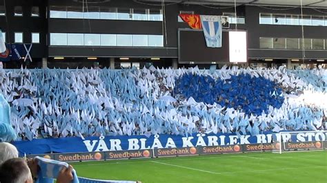 The match between malmö ff and rangers takes place at the home of malmö ff, in august 2021, at 20:00. Malmö FF - Rangers FC Hymn och TIFO - YouTube