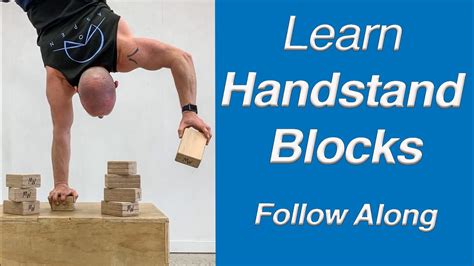 Learn Handstand Block Walking With This Follow Along Class Youtube