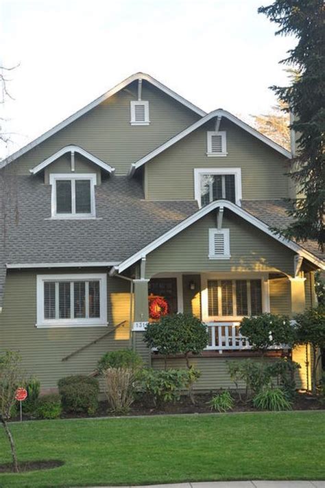 How To Incorporate Green Tones In Your Homes Exterior House Paint