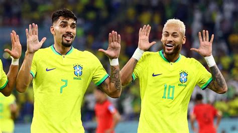 Brazil Vs South Korea Highlights Fifa World Cup 2022 Neymar Starrer