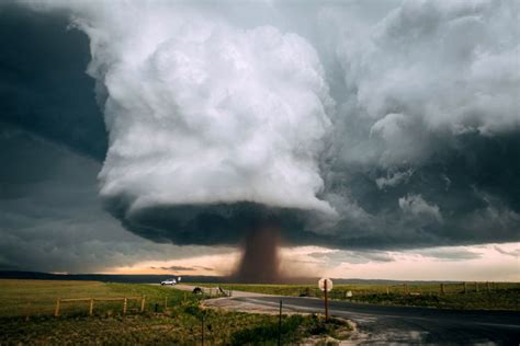 Just after 4:30 p.m., a tornado touched down 11. » Incredible images show 'nuclear' tornado in Wyoming